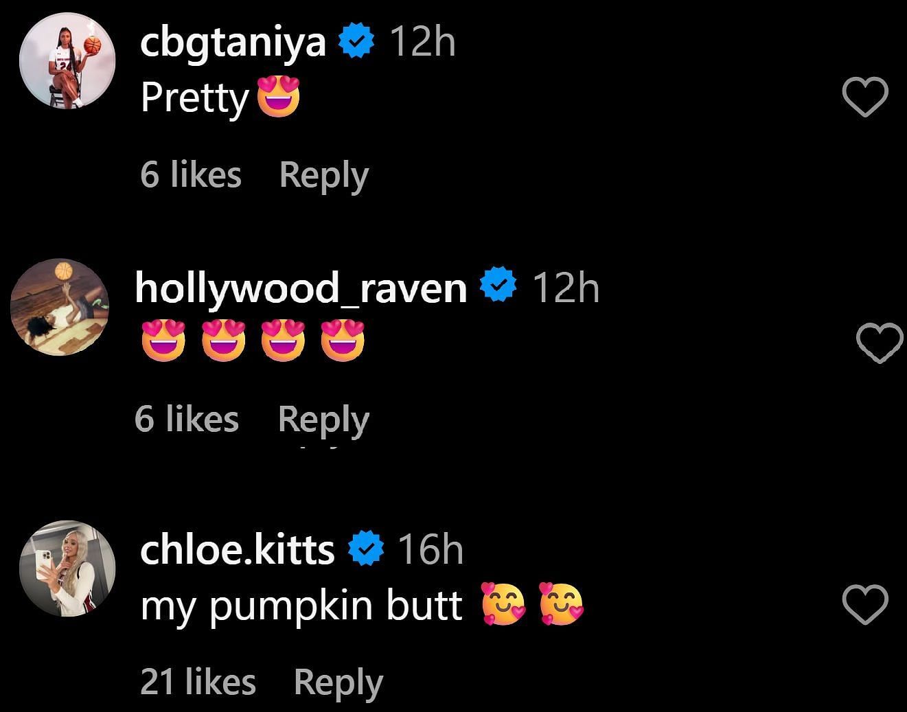 Screenshot via Instagram (@tessajohnson4/IG)